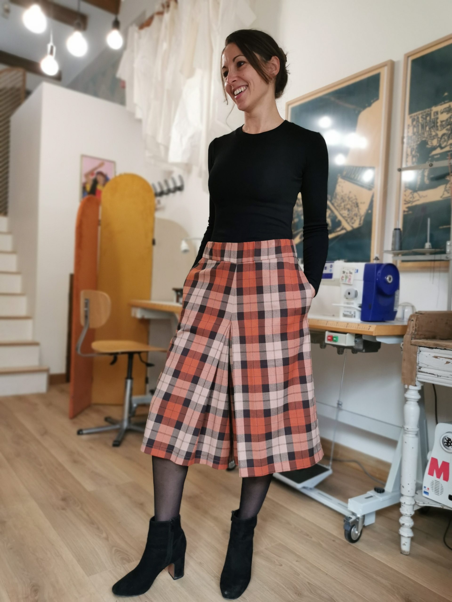 Jupe-culotte Maguy