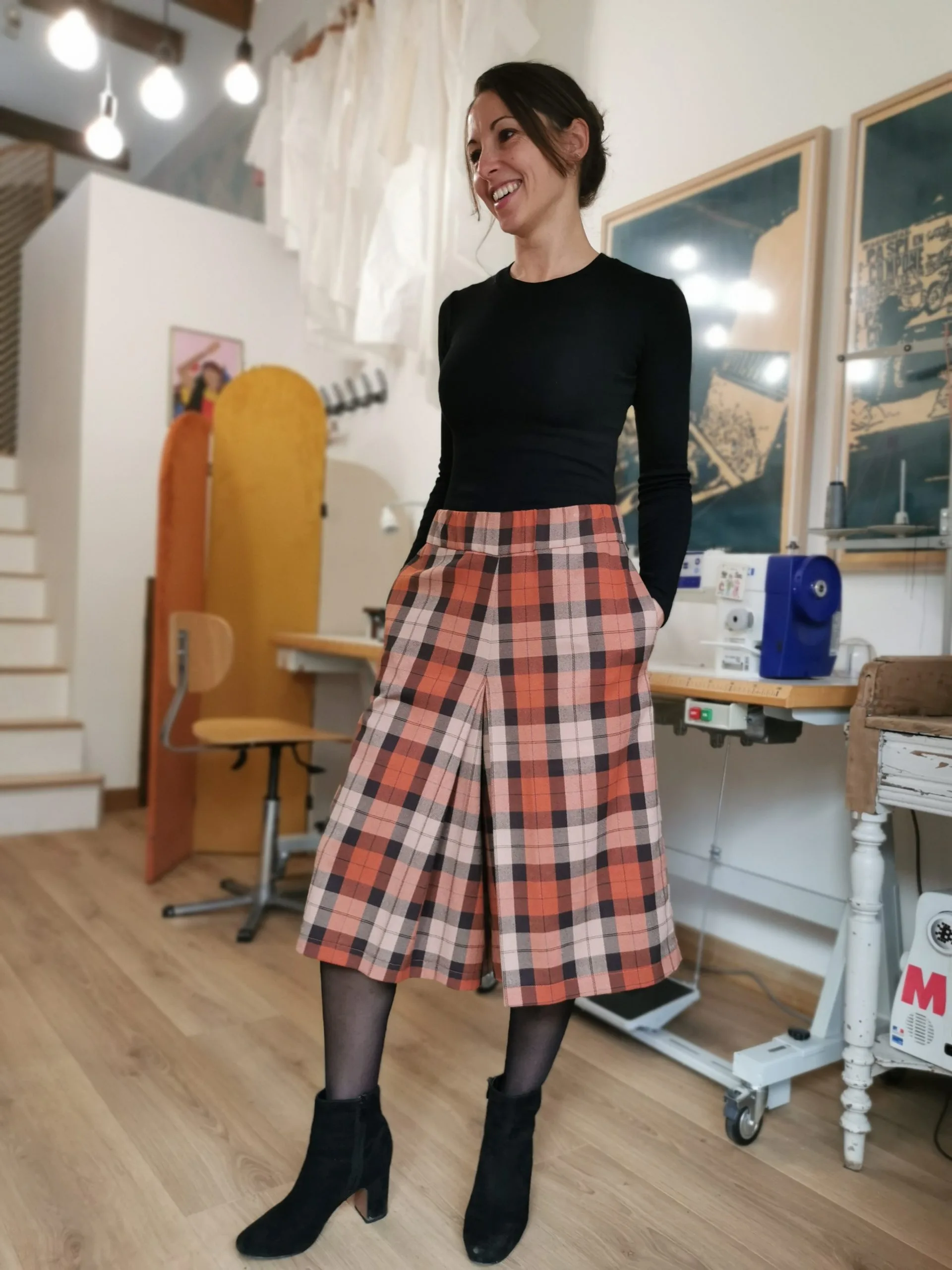 Jupe-culotte Maguy